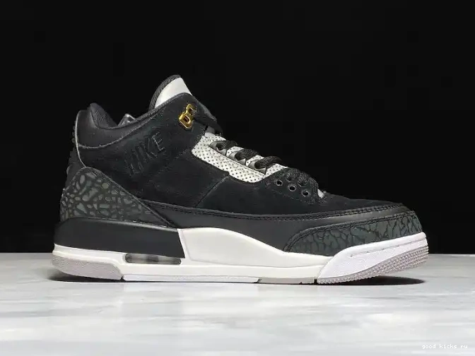Rep CK4348-007 Black Grey Jordan Air Cement Tinker 3 0521
